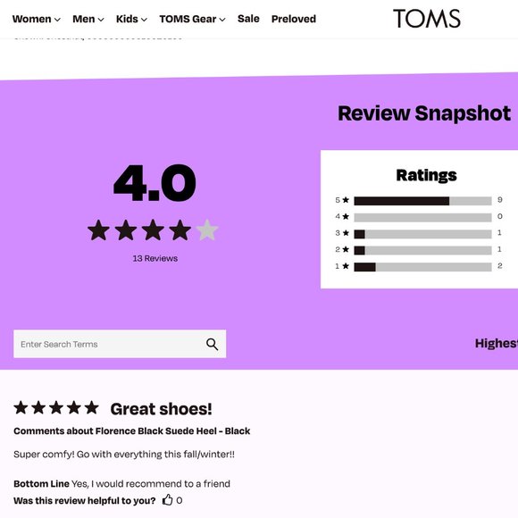 🌸 TOMS Florence Chestnut Suede Platform Heel NIB - Picture 6 of 9